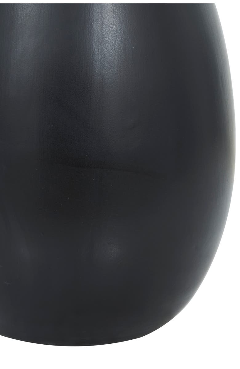 VIVIAN LUNE HOME Black Ceramic Vase, Alternate, color, 