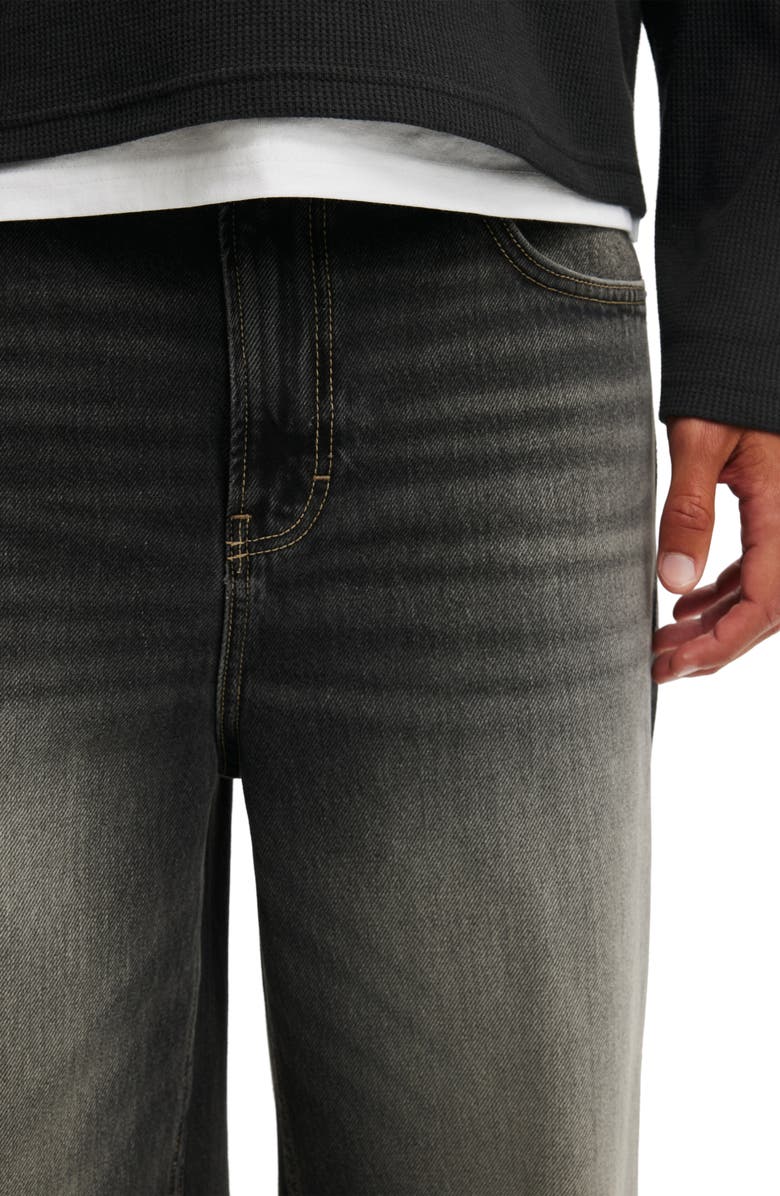 Cotton On Men's Relaxed Straight Jean, Alternate, color, Rocky Washed Black
