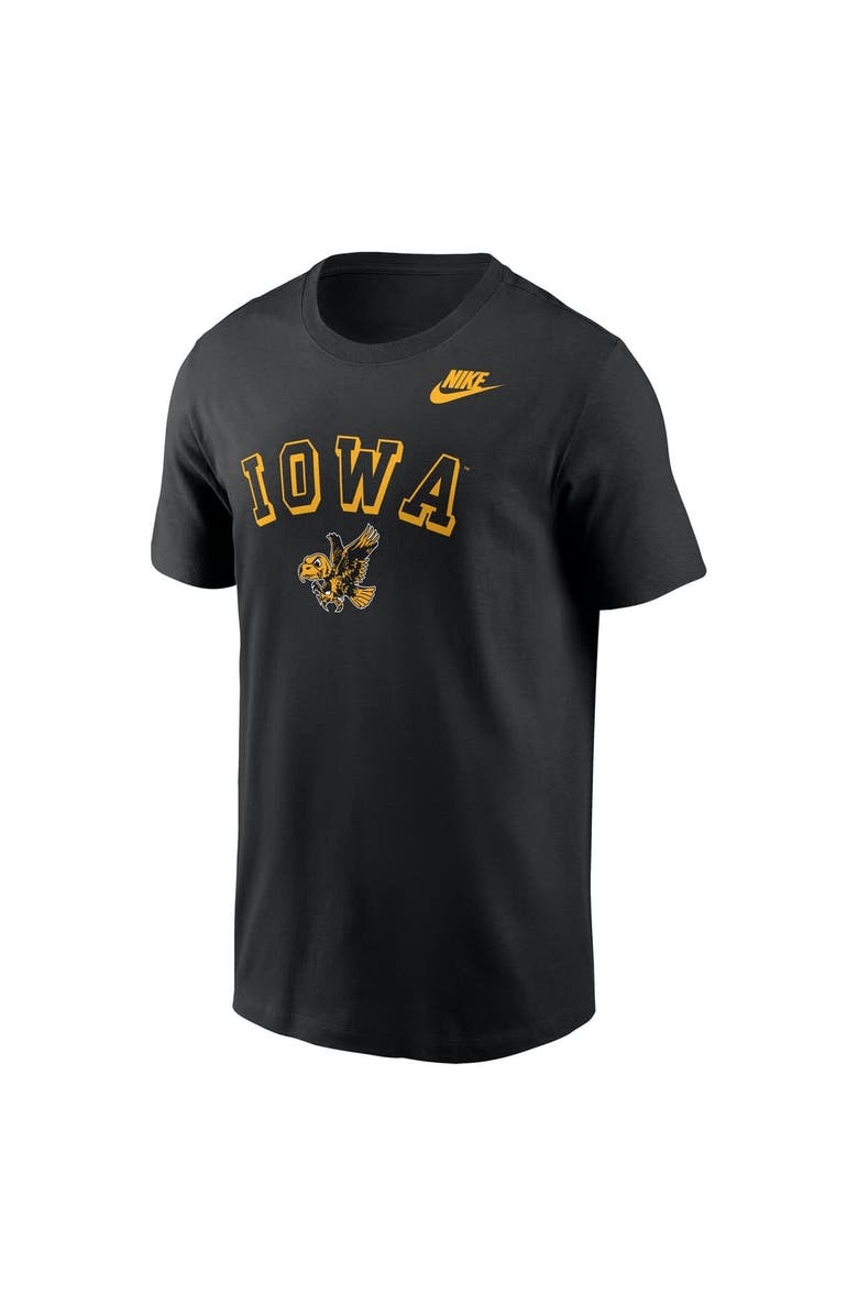Nike Men's Nike Black Iowa Hawkeyes Legacy Nickname T-Shirt, Alternate, color, Black