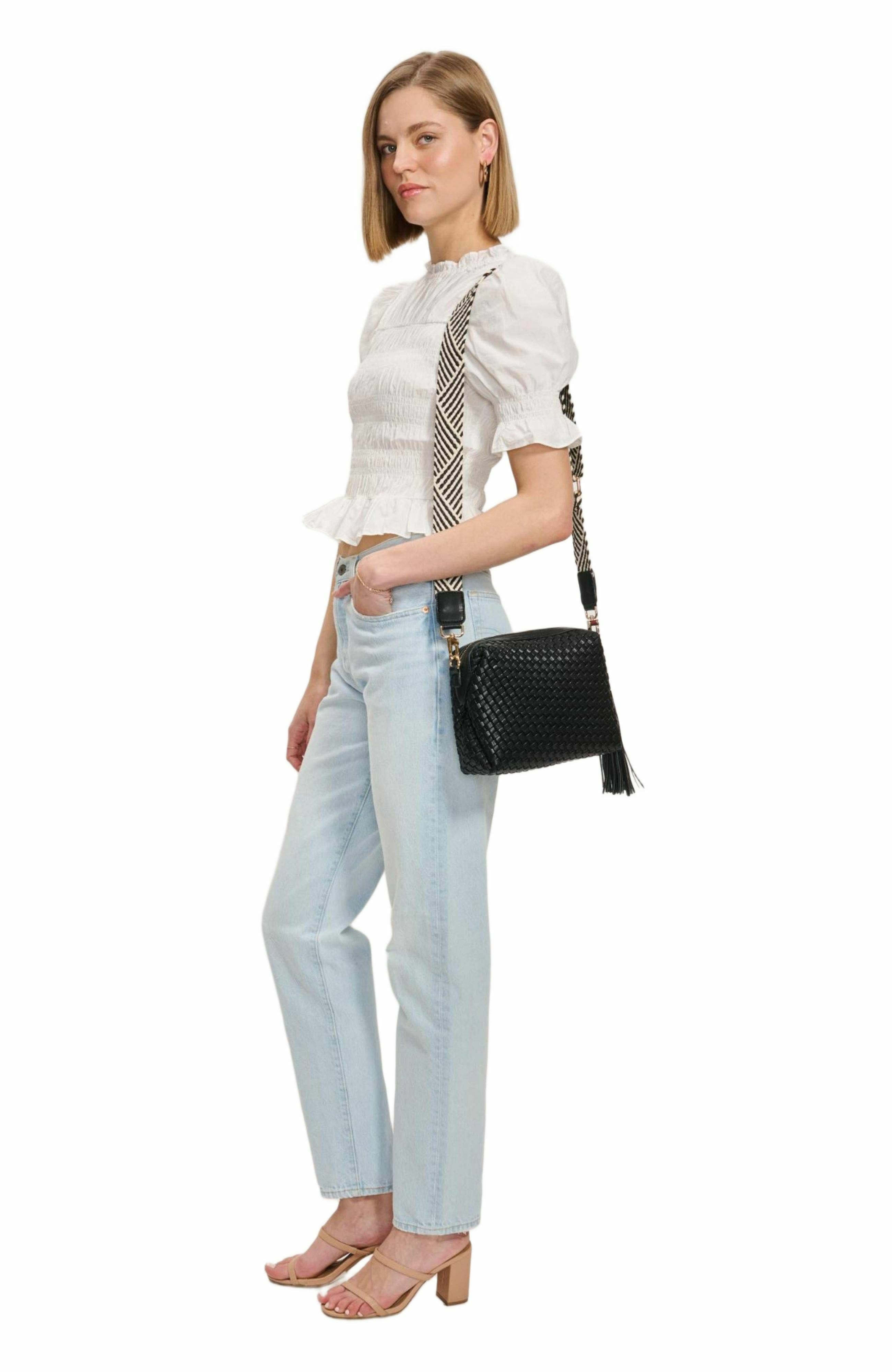 MODA LUXE Roxana Crossbody, Alternate, color, Black