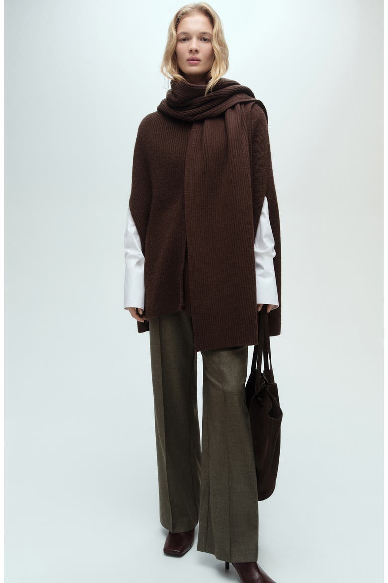 High Waist Wide Leg Pants, Alternate, color, GREEN