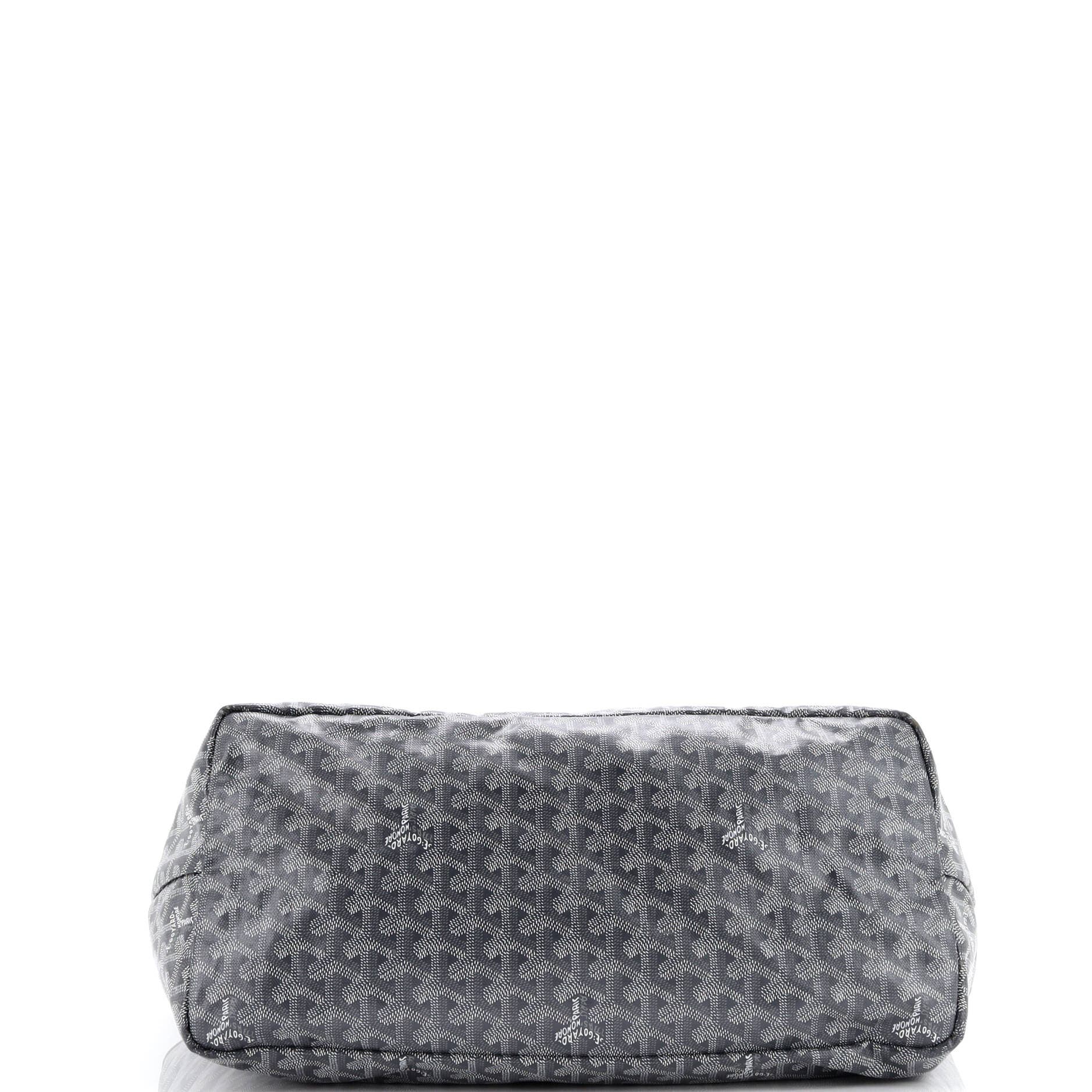 Pre-Owned Goyard Saint Louis Tote Coated Canvas GM, Alternate, color, Gray