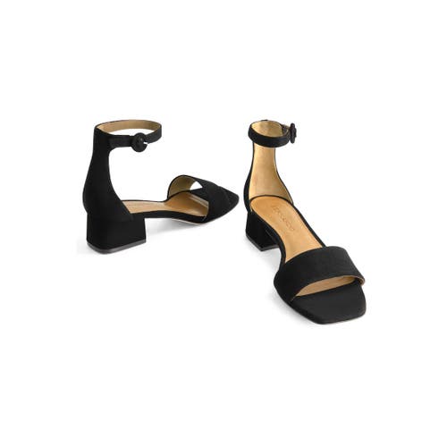 Shop Bernardo Footwear Jalena Ankle Strap Sandal In Black