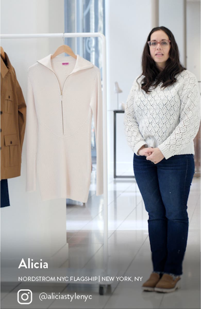 Soro Rib Merino Wool Minidress, sales video thumbnail