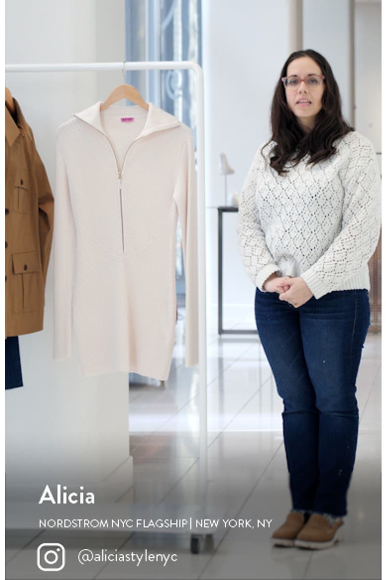Soro Rib Merino Wool Minidress video