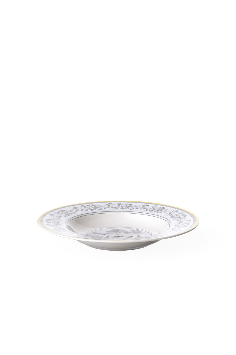 Audun Ferme Soup Bowl, Alternate, color, White