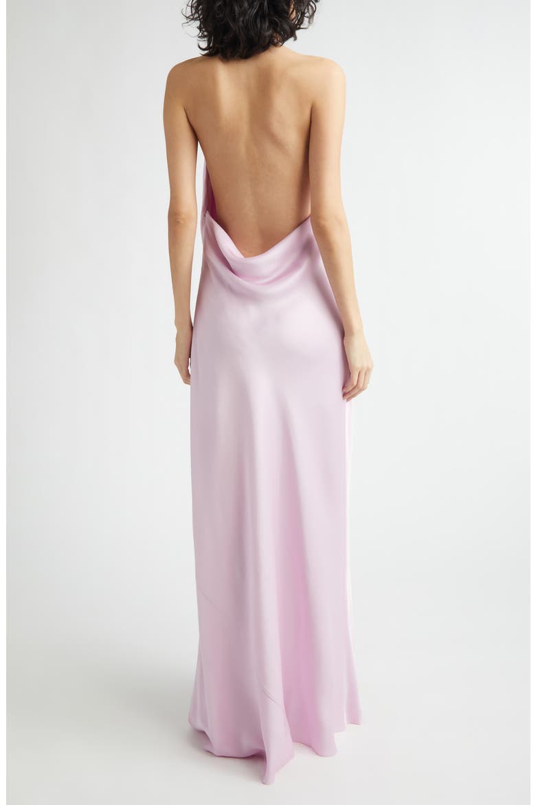 Envers Satin Cocktail Slipdress, Alternate, color, LIGHT ORCHID