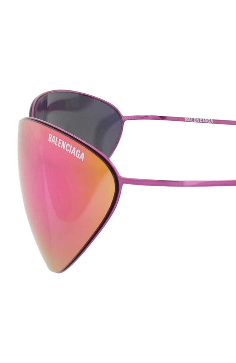 Balenciaga 68mm Cat Eye Sunglasses, Alternate, color, Pink Pink Violet