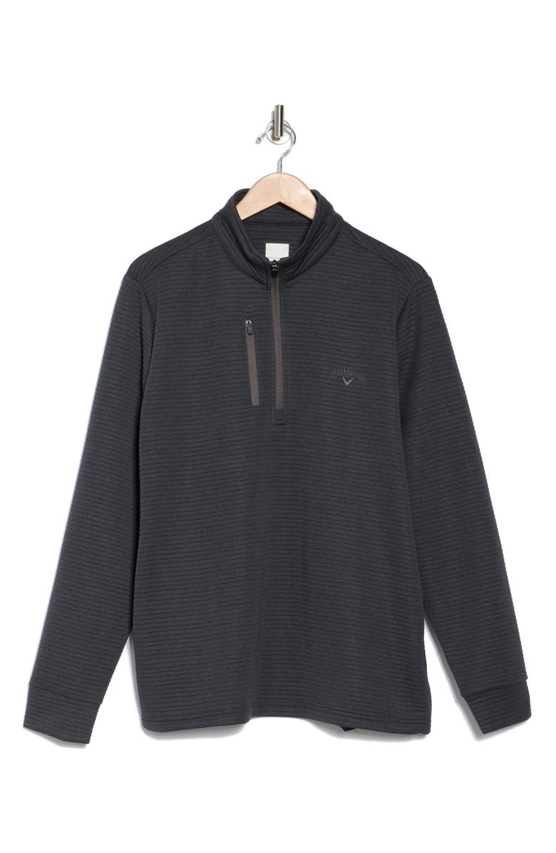 Callaway Golf<sup>®</sup> Ottoman Heather Quarter Zip Golf Pullover, Alternate, color, 