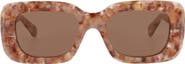 Chloé 51mm Rectangle Polarized Sunglasses