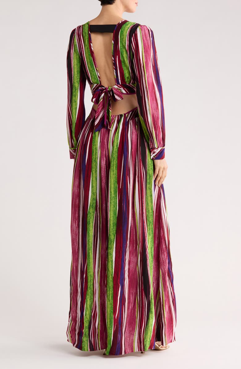 DVF Jenifer Long Sleeve Maxi Dress, Alternate, color,