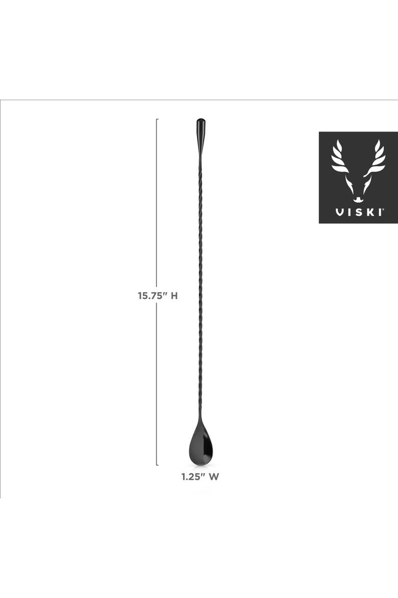 40cm Weighted Bar Spoon, Alternate, color, Warren