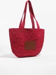 Bimba y Lola Woven Shoulder Bag