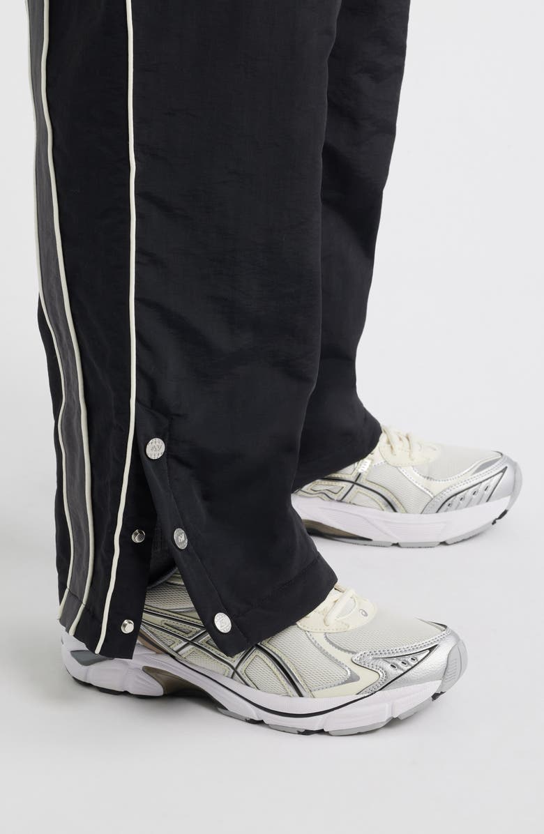 DIET STARTS MONDAY Reverso Nylon Pants, Alternate, color, Black/Grey