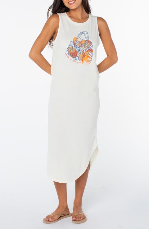 Made in the Sun Wildflower Cotton Midi Sundress