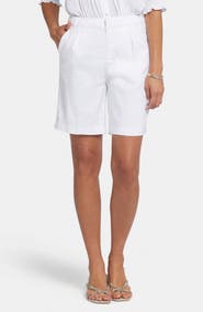 NYDJ Relaxed Linen Blend Shorts