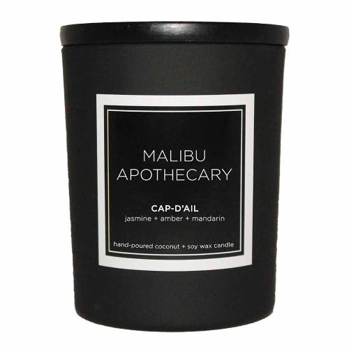 Malibu Apothecary Mini Matte Black Candle