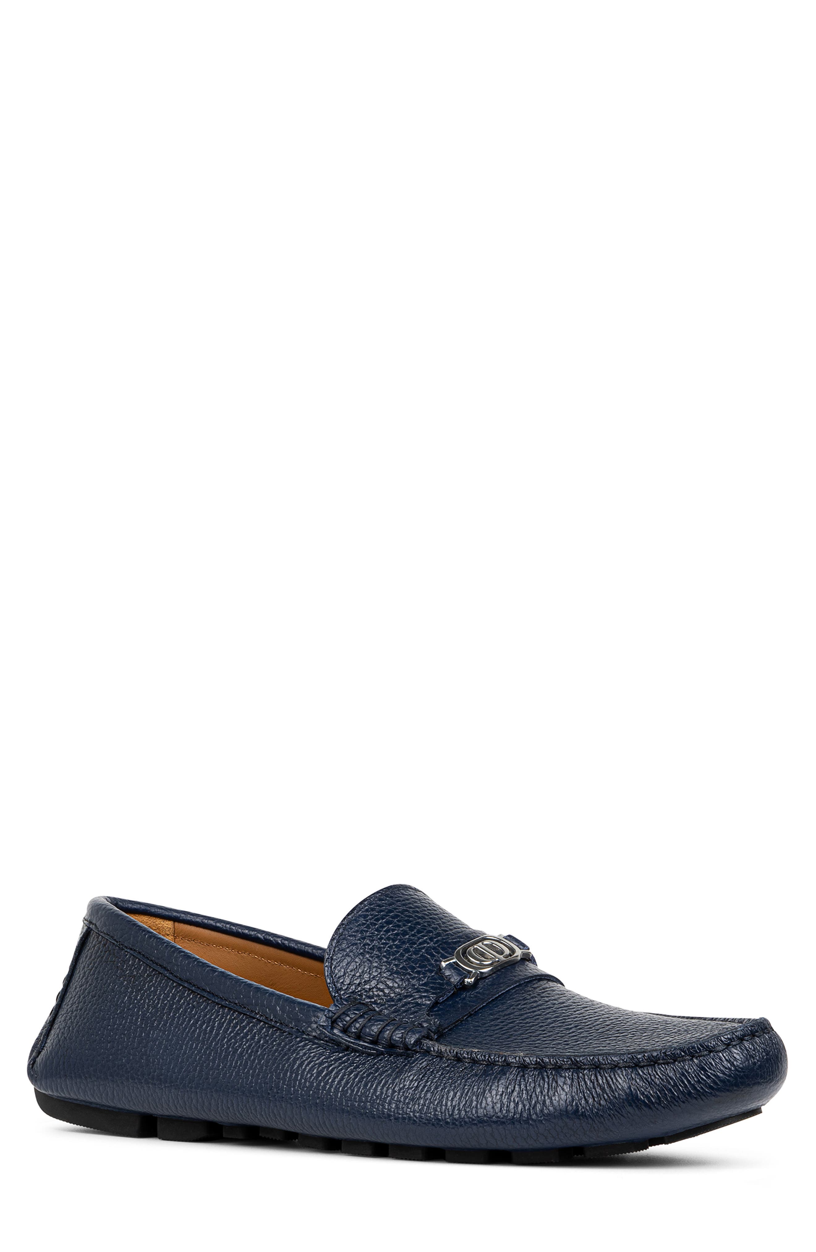 Donald Pliner Bodhi Bit Driving Shoe, Main, color, Indigo