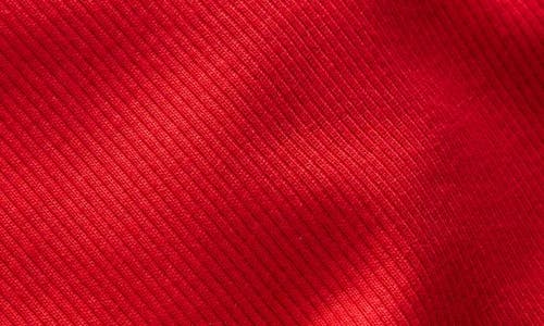 Mini Boden Kids' Rib Turtleneck Shirt In Red