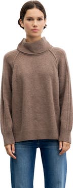 GERARD DAREL Robi Wool Blend Roll Neck Sweater