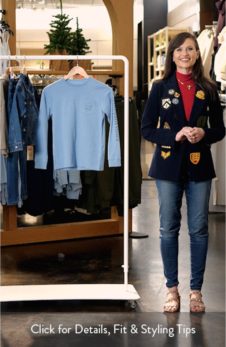 Kids' Whale Long Sleeve Graphic Tee, sales video thumbnail