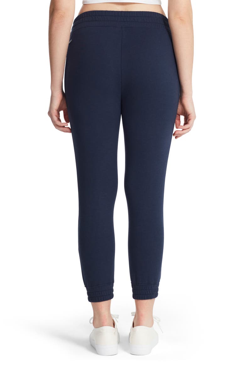 Pintuck 7/8 Crop Joggers, Alternate, color, MIDNIGHT
