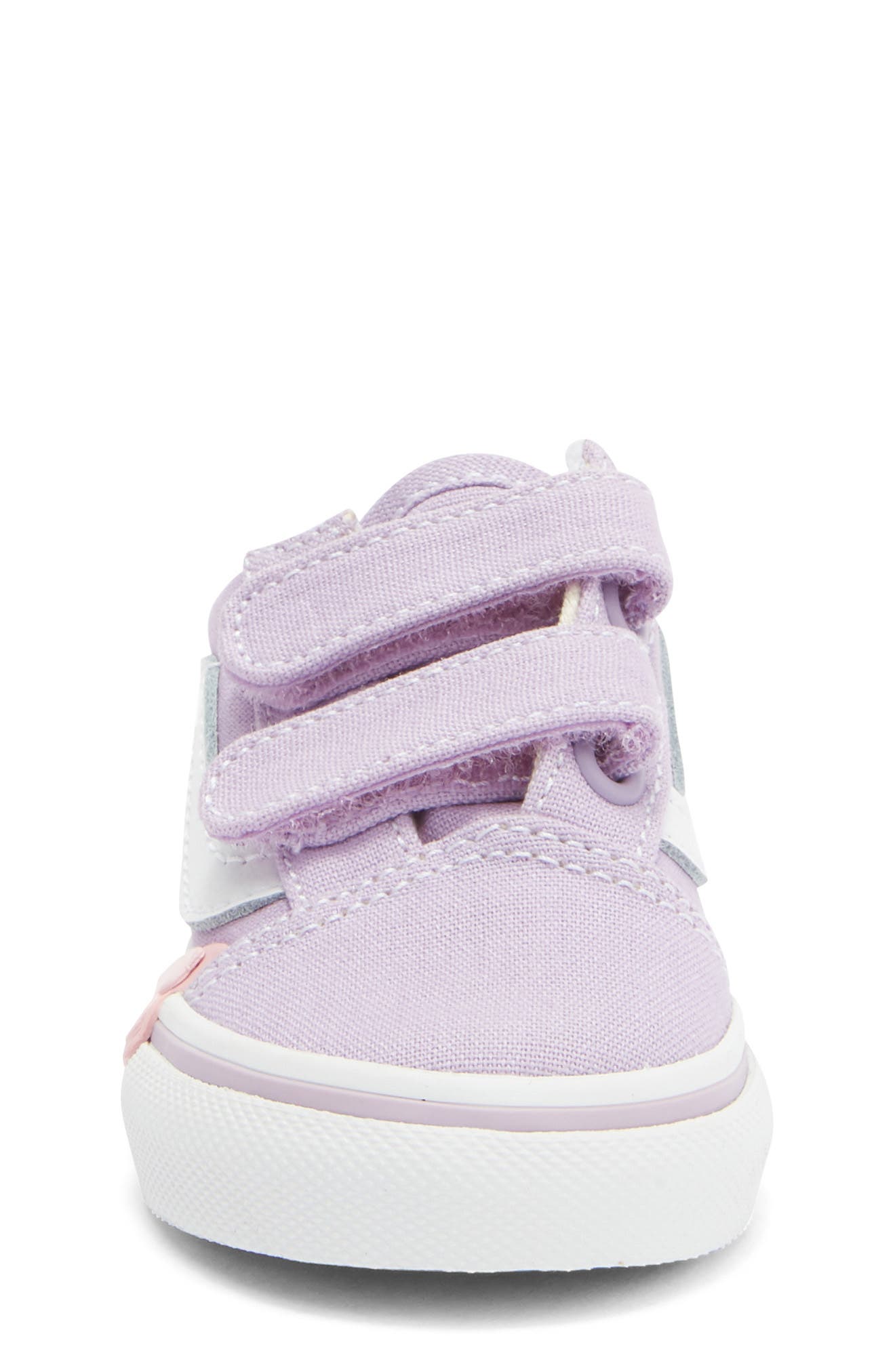 Vans Kids' Old Skool V Sneaker, Alternate, color, Soft Orchid