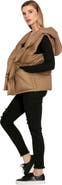 Belle & Bloom Over My Head Hooded Puffer Vest