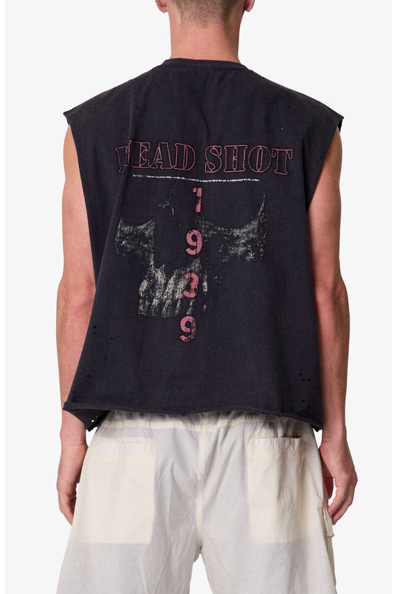 Head Shot Graphic Tank, Alternate, color, WASHED BLACK