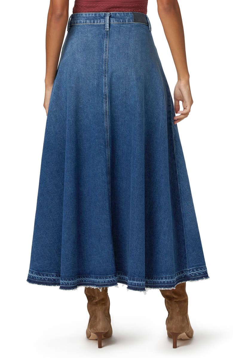 PAIGE Maren Front Button Maxi Skirt, Alternate, color, Keiko