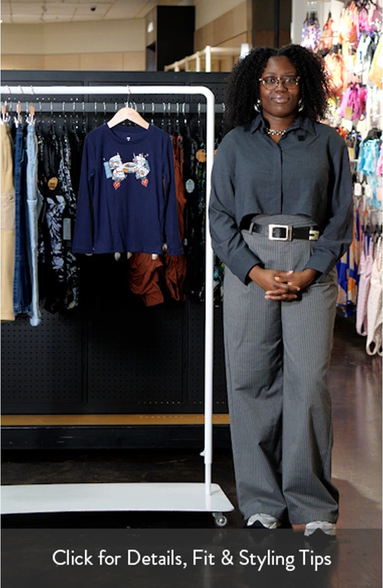 Kids' Logo Satellite Stretch Cotton Blend Graphic T-Shirt, sales video thumbnail