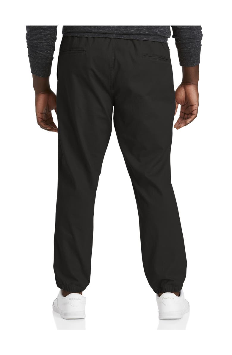 True Nation by DXL Big & Tall Twill Joggers, Alternate, color, 