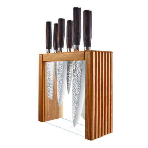 Damashiro EMPEROR® 7-Piece Makoto Knife Block