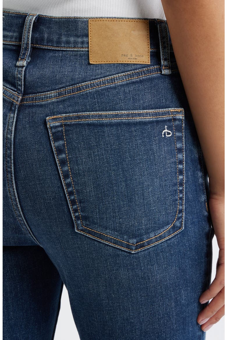 Flexi Wren Ankle Slim Leg Jeans, Alternate, color, TEO