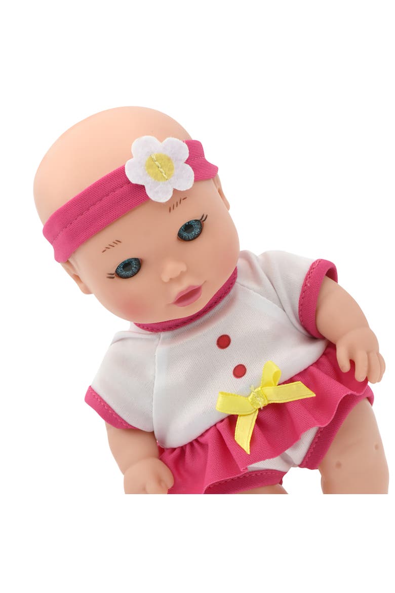 Bath Safe 8" Baby Doll Bath Time Playset, 2+, Alternate, color, Multicolored