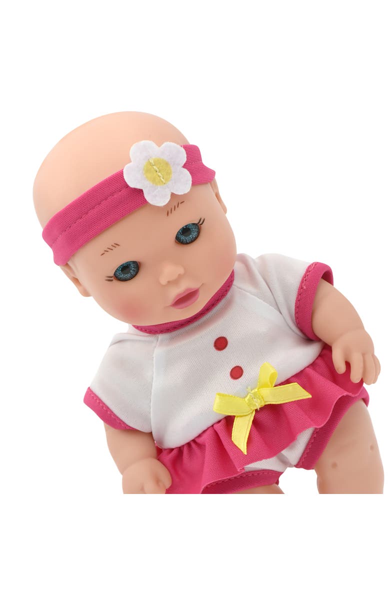 Magic Nursery Bath Safe 8" Baby Doll Bath Time Playset, 2+, Alternate, color, Multicolored