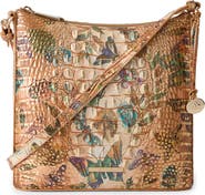 Brahmin Katie Croc Embossed Leather Crossbody Bag