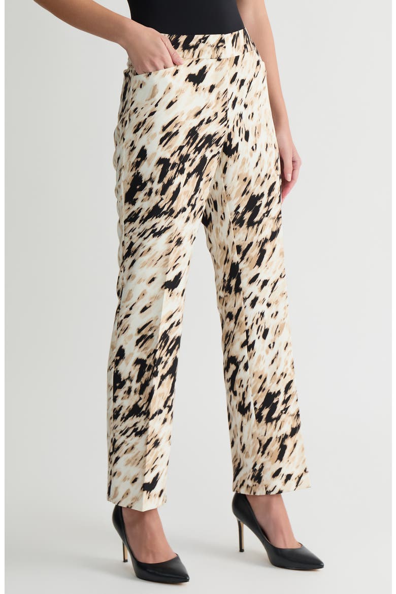 The Lily Printed Pants, Alternate, color, TOASTED WHITE MULTI
