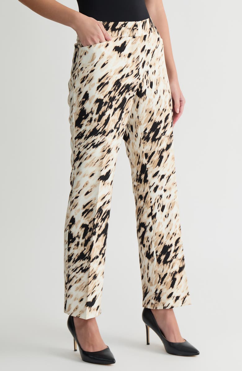 KASPER The Lily Printed Pants, Alternate, color, 