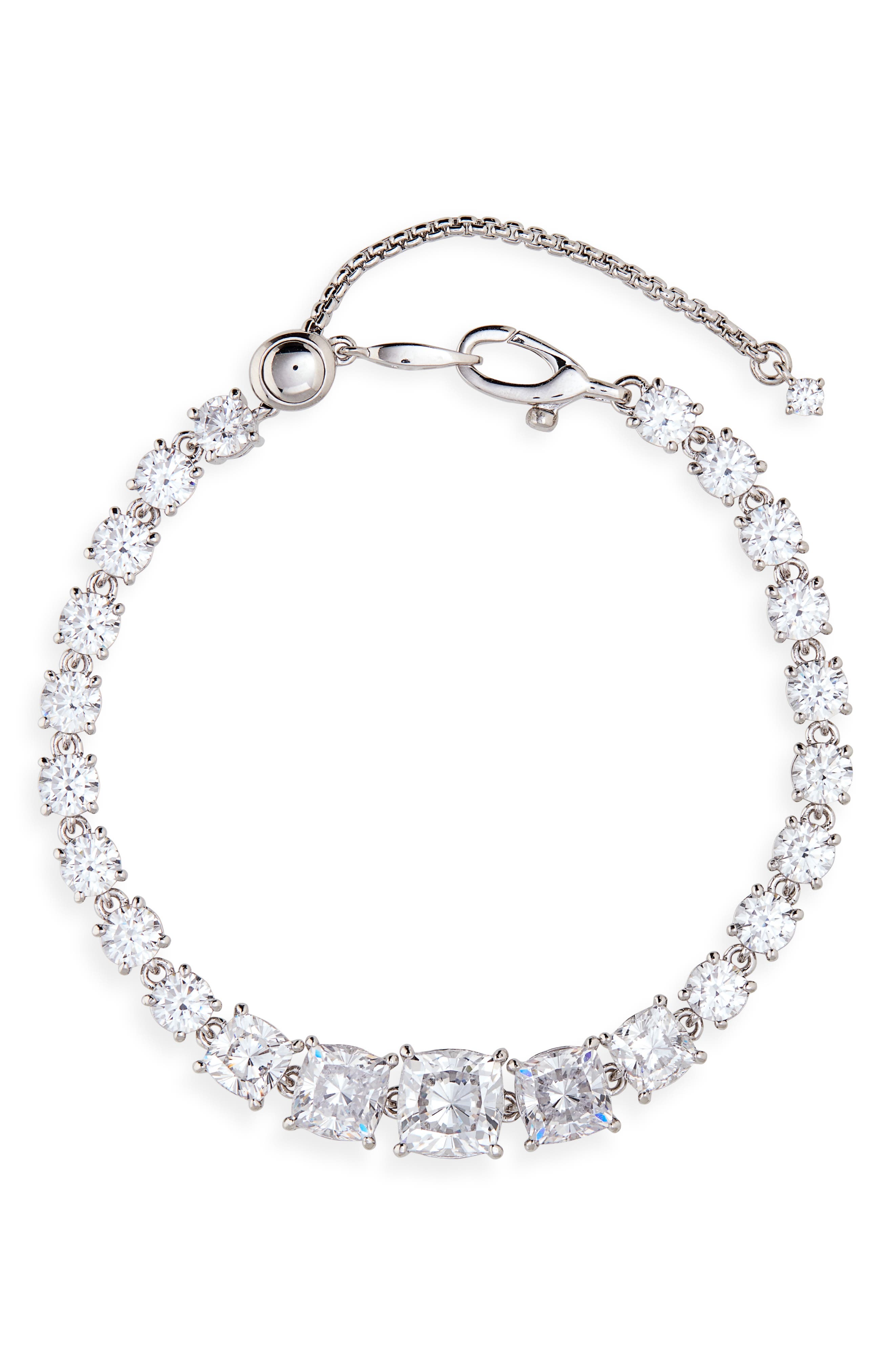 Nadri Rockstars Cubic Zirconia Tennis Bracelet