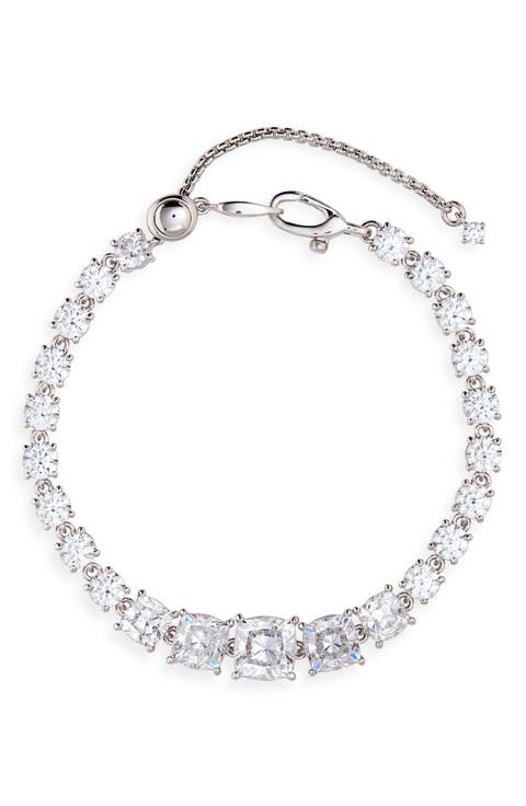 Rockstars Cubic Zirconia Tennis Bracelet