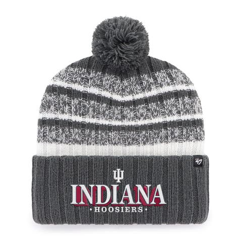 Men's '47  Charcoal Indiana Hoosiers Tavern Cuffed Knit Hat
