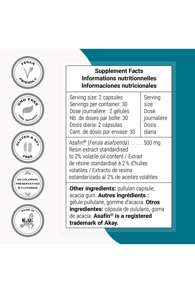 Ferula Asafoetida 500mg, Alternate, color, None
