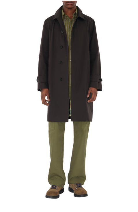 Long Highgrove Gabardine Car Coat