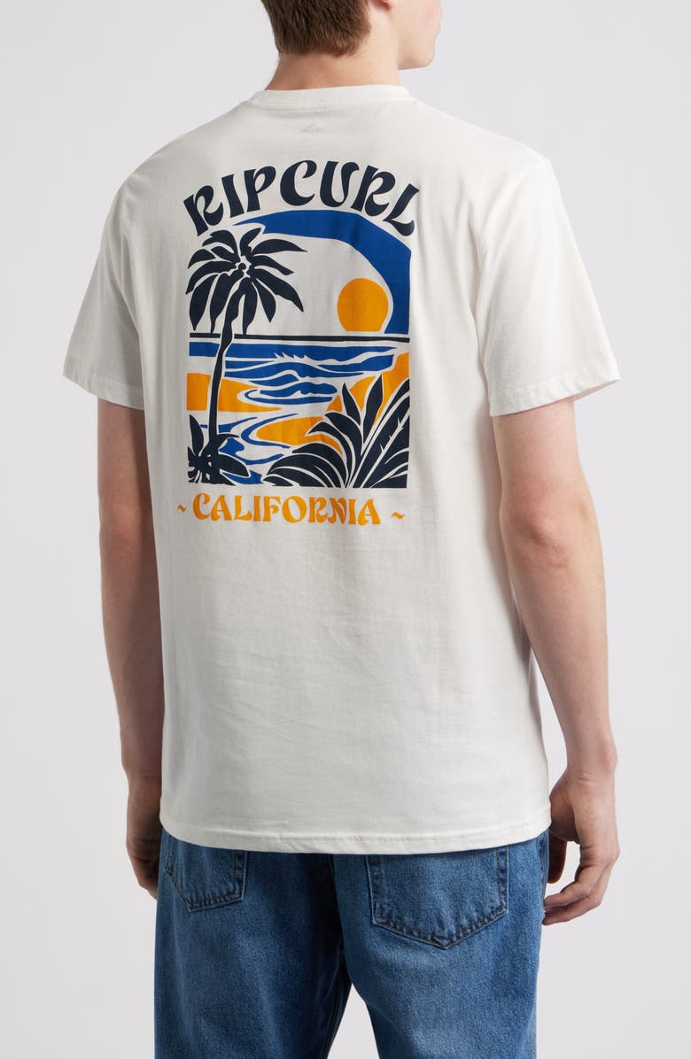 Rip Curl Matisse Desto Cotton Graphic T-Shirt, Alternate, color, California Bone