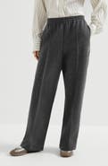 Brunello Cucinelli Techno cotton and cashmere interlock track trousers