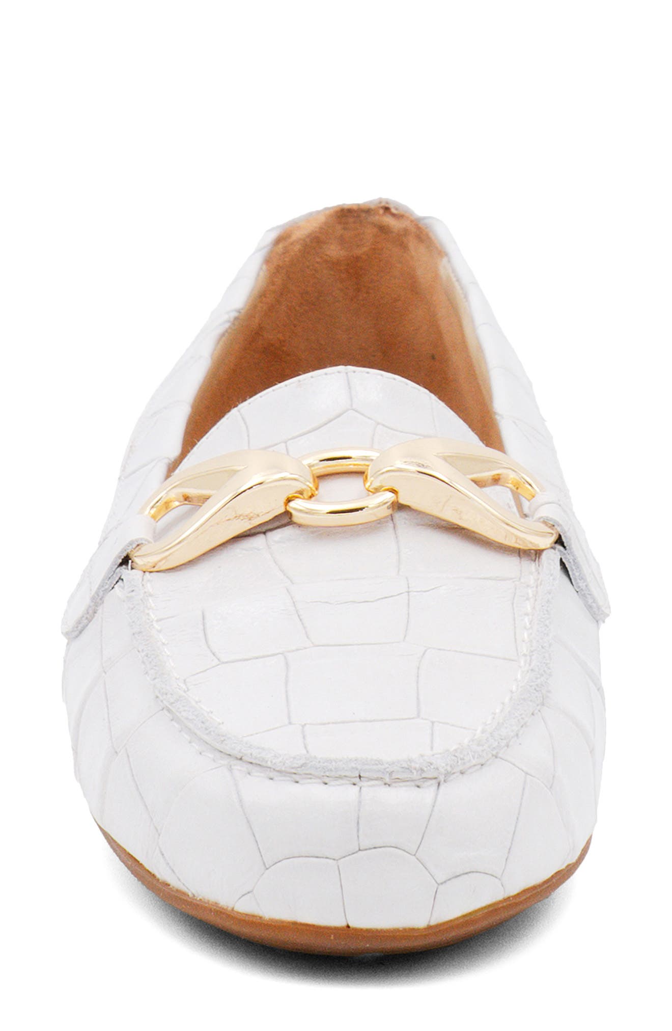 Amalfi by Rangoni Decano Croc Embossed Loafer, Alternate, color, Gesso Cocco Bengali