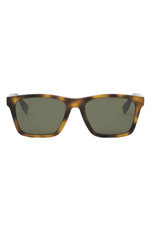 Essential 54mm Geometric Sunglasses