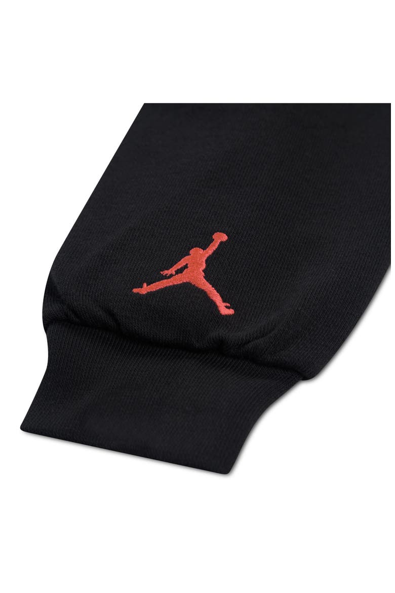 Kids' MJ Hoodie & Joggers Set, Alternate, color, OFF NOIR