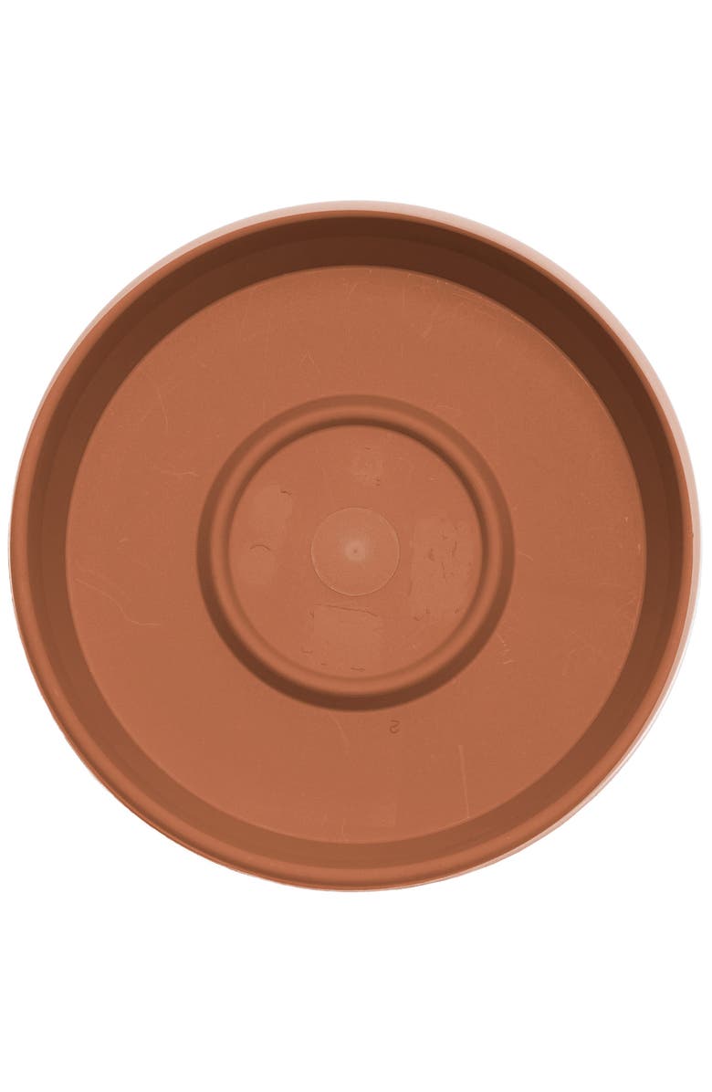 Bloem Terra 14.75 Inch Resin Saucer, Alternate, color, Brown